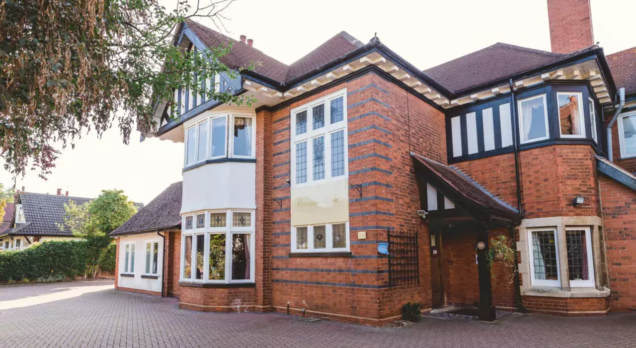 Lavender House Care Home from front